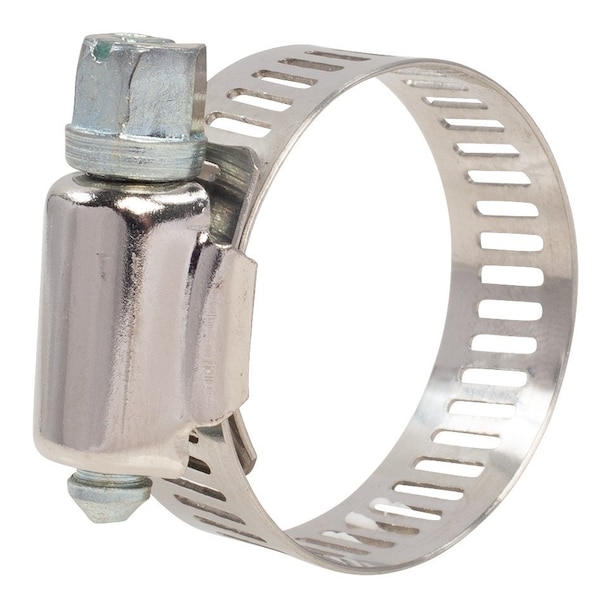 Shark Industries No. 12 11/16-in. to 1-1/4-in. Standard Hose Clamp Vent. Stainless Steel Band, 10PK 16138 - main